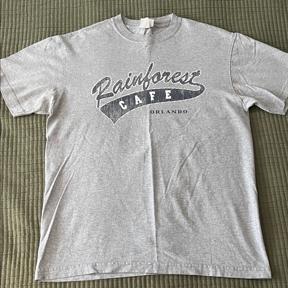 RAINFOREST Light Gray Short Sleeve Tee